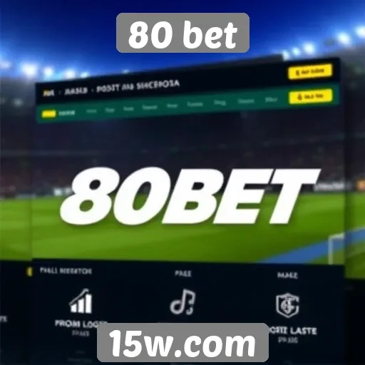 Avaliação das funcionalidades do site 80 bet